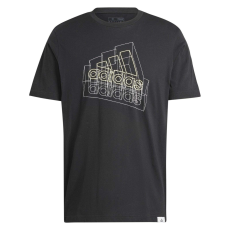 Adidas M Tech Bos T póló IW2635 férfi fekete L