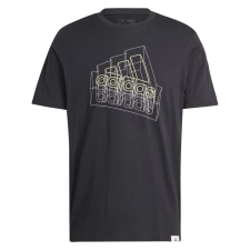 Adidas M Tech Bos T póló IW2635 férfi fekete S férfi póló