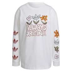 Adidas Melegítő felső Adidas grafikus Ls HF2013 női Fehér 36