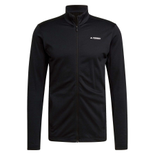 Adidas Mt Full Z Fleec GI7306 Férfi pulóver fekete XL férfi pulóver, kardigán