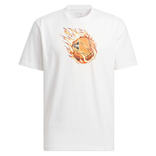 Adidas On Fire G T IY1160 férfi póló, fehér S férfi póló