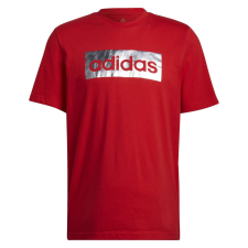 Adidas Poló Adidas M Fl Bx T HF5039 Férfi Piros XL férfi póló