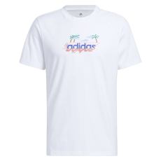 Adidas Poló Adidas M Lin G T HS2528 Férfi Fehér XXL