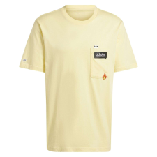 Adidas Póló Adidas M Remoji Pkt T IY0736 Férfi sárga XL férfi póló