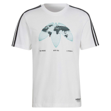 Adidas Poló Adidas United Tee HF4907 Férfi Fehér XL férfi póló