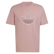 Adidas Poló Adidas vázlatos logó T HE4681 Férfi Rózsaszín L