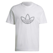 Adidas Poló Adidas vázlatos logó T HE4682 Férfi Fehér XL férfi póló