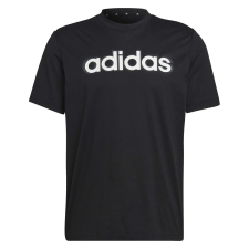 Adidas Poló Adidas Wo Lin Tee HN8533 Férfi Fekete L férfi póló