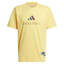 Adidas Póló Adidas Wwh Logo G T IY1155 férfi sárga L férfi póló