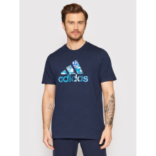 Adidas Póló Mult Bos HE4823 Sötétkék Regular Fit férfi póló