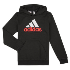 Adidas Pulóverek Essentials Two-Colored Big Logo Cotton Hoodie Fekete 9 / 10 éves