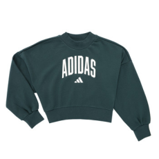 Adidas Pulóverek Seasonals Essentials Collegiate Typography Crewneck Sweatshirt K Zöld 13 / 14 éves