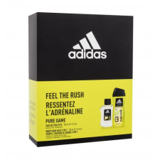 Adidas Pure Game ajándékcsomagok Eau de Toilette 100 ml + tusfürdő 250 ml férfiaknak kozmetikai ajándékcsomag