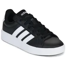 Adidas Rövid szárú edzőcipők GRAND COURT 3.0 J Fekete 40 gyerek cipő