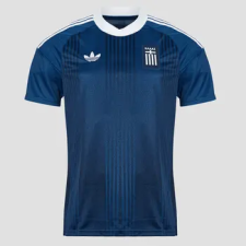 Adidas Rövid ujjú pólók Away Greece Football Jersey Kék EU S férfi póló