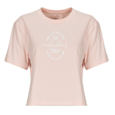 Adidas Rövid ujjú pólók Brand Love Signature Graphic T-Shirt Rózsaszín EU M