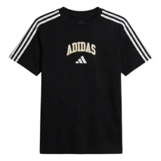 Adidas Rövid ujjú pólók COLLEGIATE GRAPHIC T-SHIRT JUNIOR Fekete 9 / 10 éves