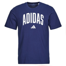 Adidas Rövid ujjú pólók Collegiate Lineage Graphic T-Shirt Kék EU S férfi póló
