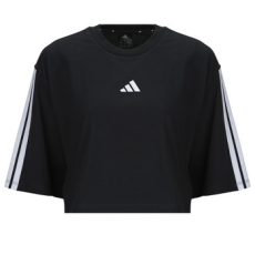 Adidas Rövid ujjú pólók Essentials 3-Stripes Cotton Loose T-Shirt Fekete EU L