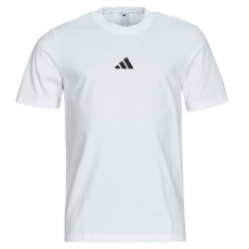 Adidas Rövid ujjú pólók Essentials Small Logo Single Jersey T-Shirt Fehér EU XL