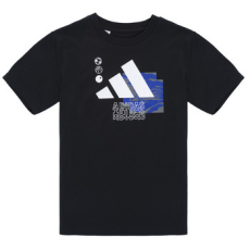 Adidas Rövid ujjú pólók JI9093 Fekete 9 / 10 éves