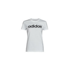 Adidas Rövid ujjú pólók LIN T-SHIRT Fehér EU XS