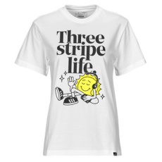 Adidas Rövid ujjú pólók Positivity Graphic T-Shirt Fehér EU XS