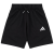 Adidas Rövidnadrágok adidas Boys French Terry Slogan Shorts Kids Fekete 9 / 10 éves