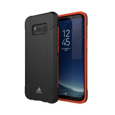 Adidas SP Solo Case Samsung S8 Tok - Fekete/Piros (29655) tok és táska