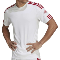 Adidas Squadra 21 férfi póló, fehér/piros, S