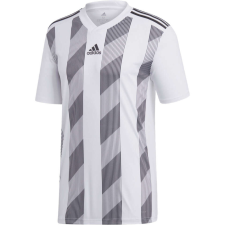 Adidas Striped 19 férfi póló, fehér/fekete, S férfi póló