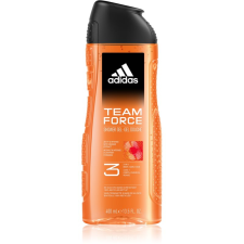 Adidas Team Force tusfürdő gél arcra, testre és hajra 3 az 1-ben 400 ml tusfürdők