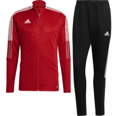 Adidas Tiro 21 tornaruha gyerekeknek, piros/fekete, 128