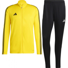 Adidas Tiro 23 League Training tréningruha férfiaknak, sárga/fekete, L férfi edzőruha
