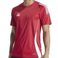 Adidas Tiro 24 tréning póló férfiaknak, piros, S