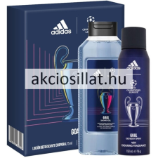 Adidas UEFA Champions League Goal ajándékcsomag ( Dezodor 150ml + Tusfürdő 250ml ) kozmetikai ajándékcsomag