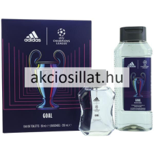 Adidas UEFA Champions League Goal ajándékcsomag ( EDT 50ml + Tusfürdő 250ml ) kozmetikai ajándékcsomag