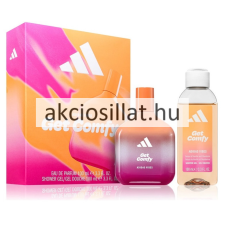 Adidas Vibes Get Comfy ajándékcsomag ( EDP 100ml + tusfürdő 100ml ) kozmetikai ajándékcsomag