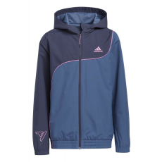 Adidas Vízálló kabát gyerekeknek adidas HI0999 110-116 CM kék 5-6 év
