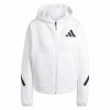 Adidas W Z.n.e. Női kapucnis pulóver Fz JE7849 fehér XXS