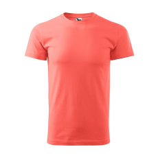 ADLER Basic férfi póló - Korallpiros - XXXL
