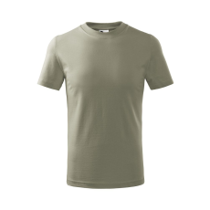 ADLER Basic Gyermek póló - Világos khaki - 110 cm (4 éves)