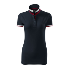 ADLER Collar Up galléros póló női szürkéskék XS női póló
