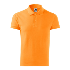 ADLER Férfi galléros póló Cotton Heavy - Mandarin narancs - M