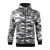 ADLER Férfi pulóver Camo Zipper - Terepszínű szürke - XL