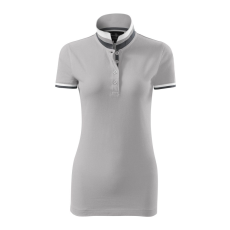 ADLER Női galléros póló Collar Up - Ezüstszürke - XXL