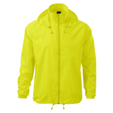 ADLER Szélkabát Windy - Neonově žlutá | S férfi kabát, dzseki