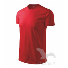 ADLER V nyakú póló Heavy 200g