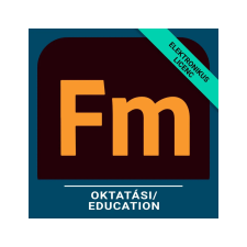 Adobe FrameMaker for teams - Oktatási, Többnyelvű, Új előfizetés, 12 hónap multimédiás program