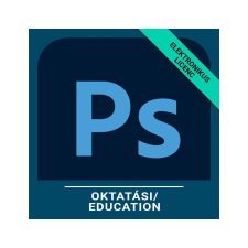 Adobe Photoshop for teams - Oktatási, Többnyelvű, Új előfizetés, 12 hónap multimédiás program